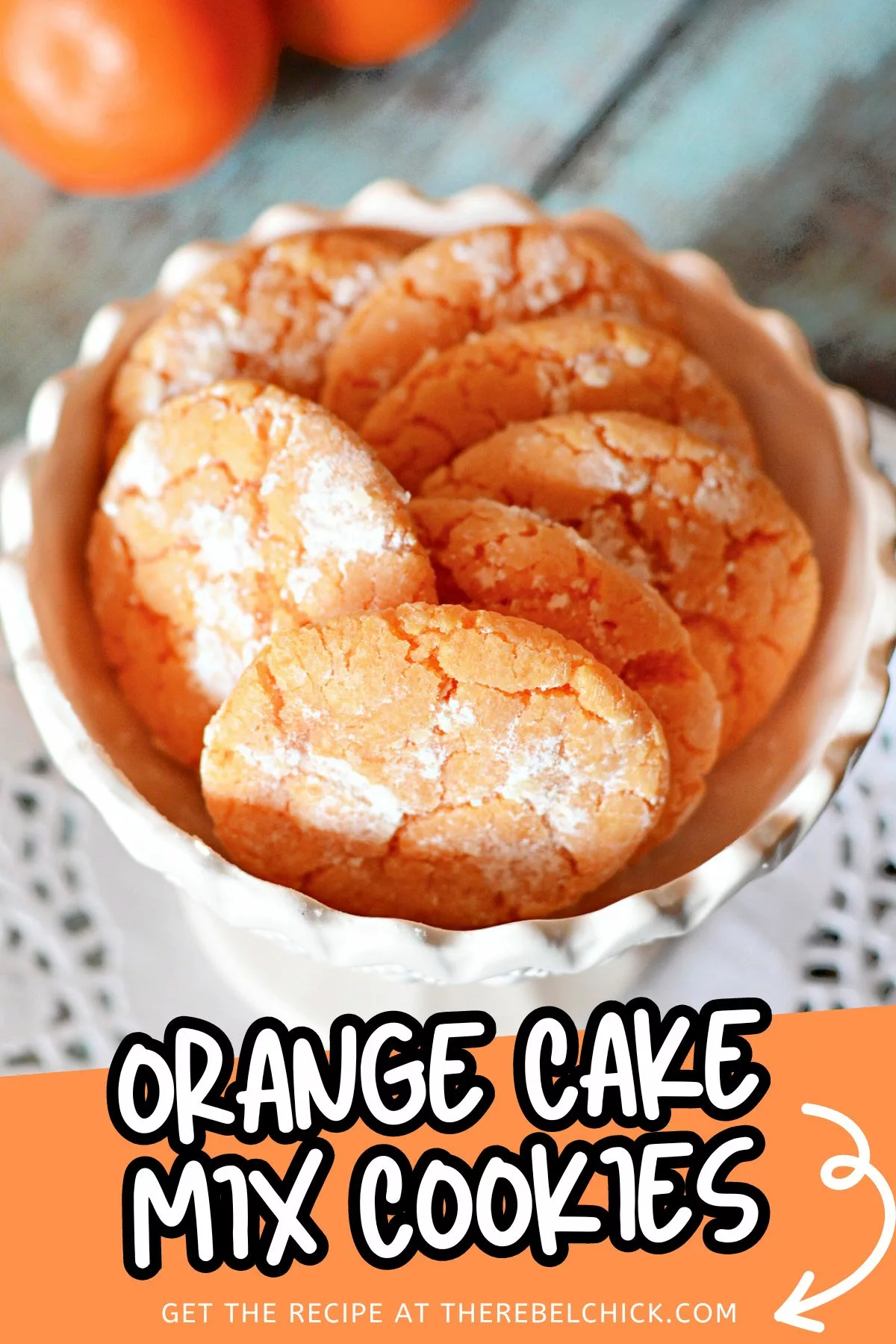 Orange Cake Mix Cookies