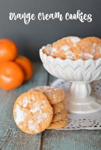 Orange Cream Cookies