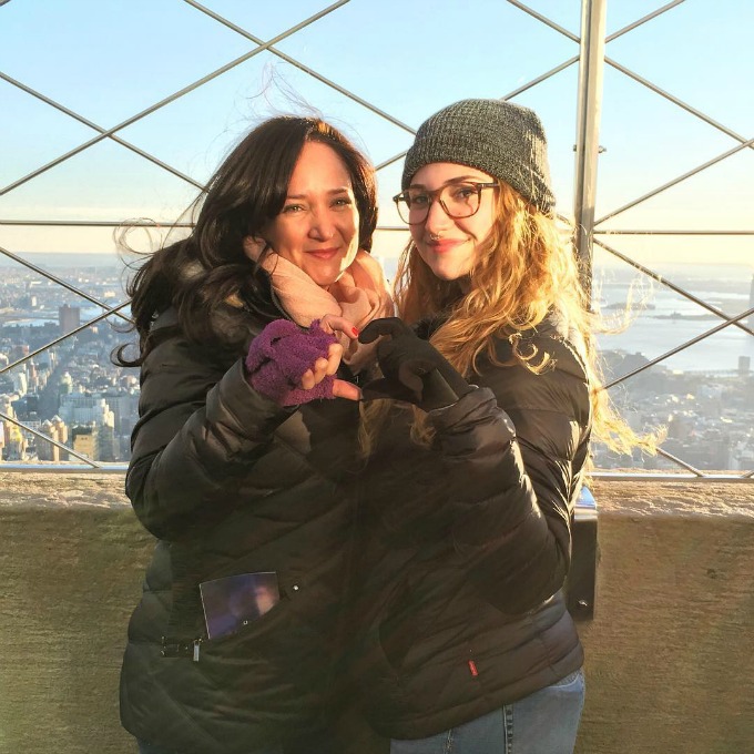 Jenn and Angeline in NYC