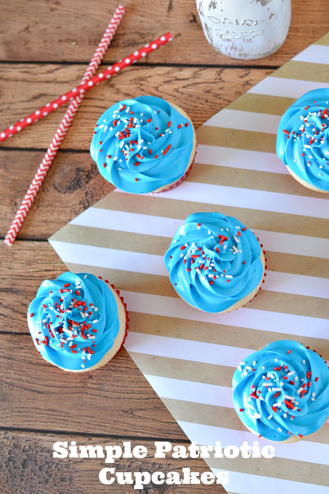 Patriotic Cupcakes Recipe 1