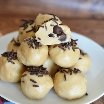 No Bake Peanut Butter Chocolate Truffles Recipe