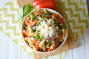 Roasted Red Pepper Pasta Salad Recipe