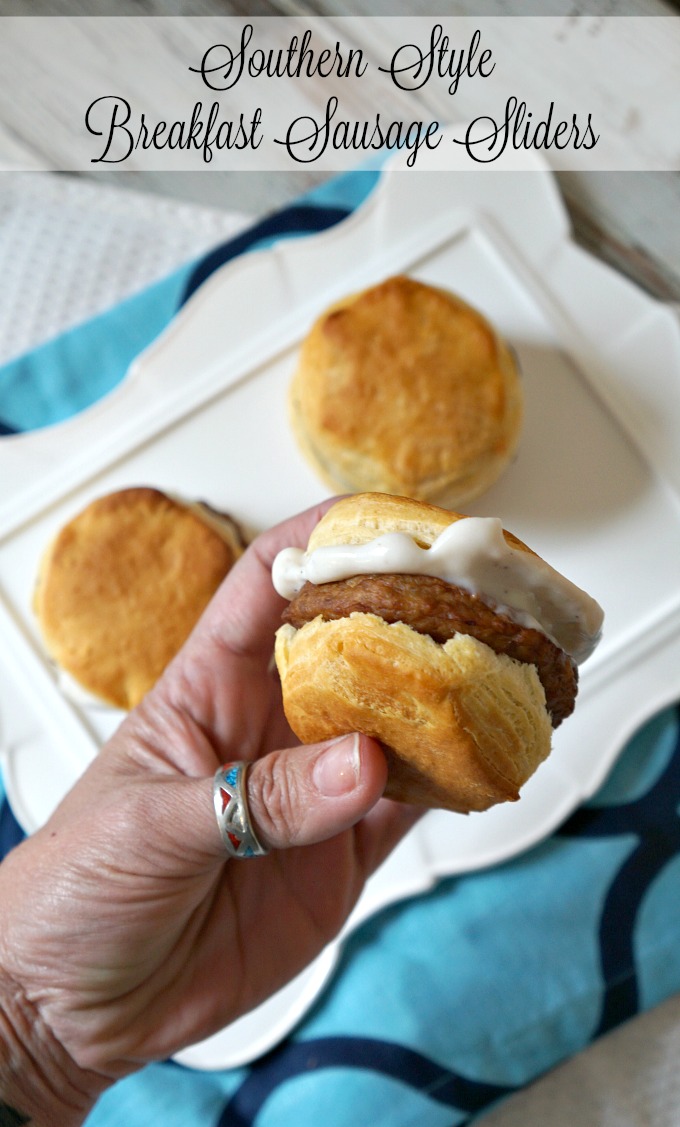 Southern Style Breakfast Sausage Sliders Recipe