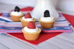 Berry Cream Cheese Cookie Cups Recipe