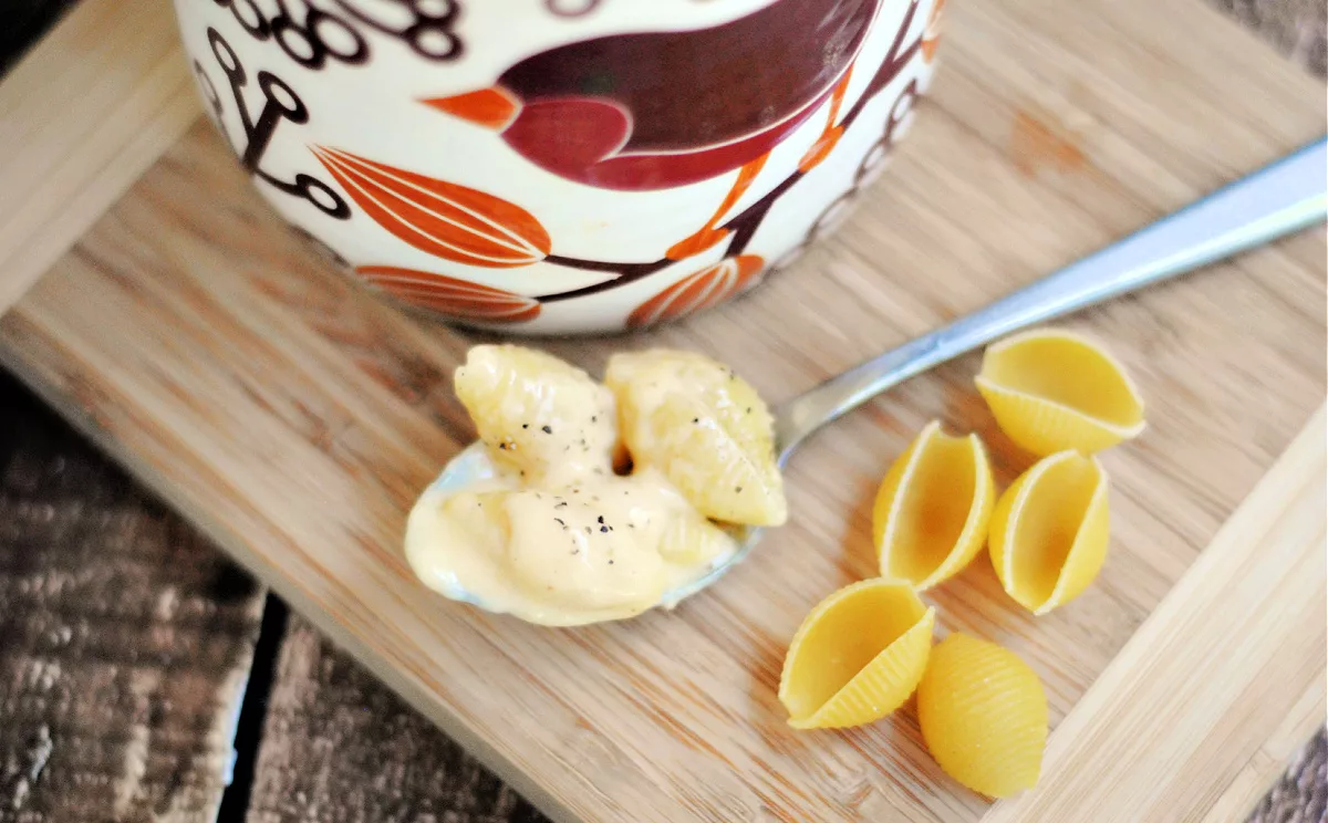 Microwave Shells and Cheese Mug Recipe