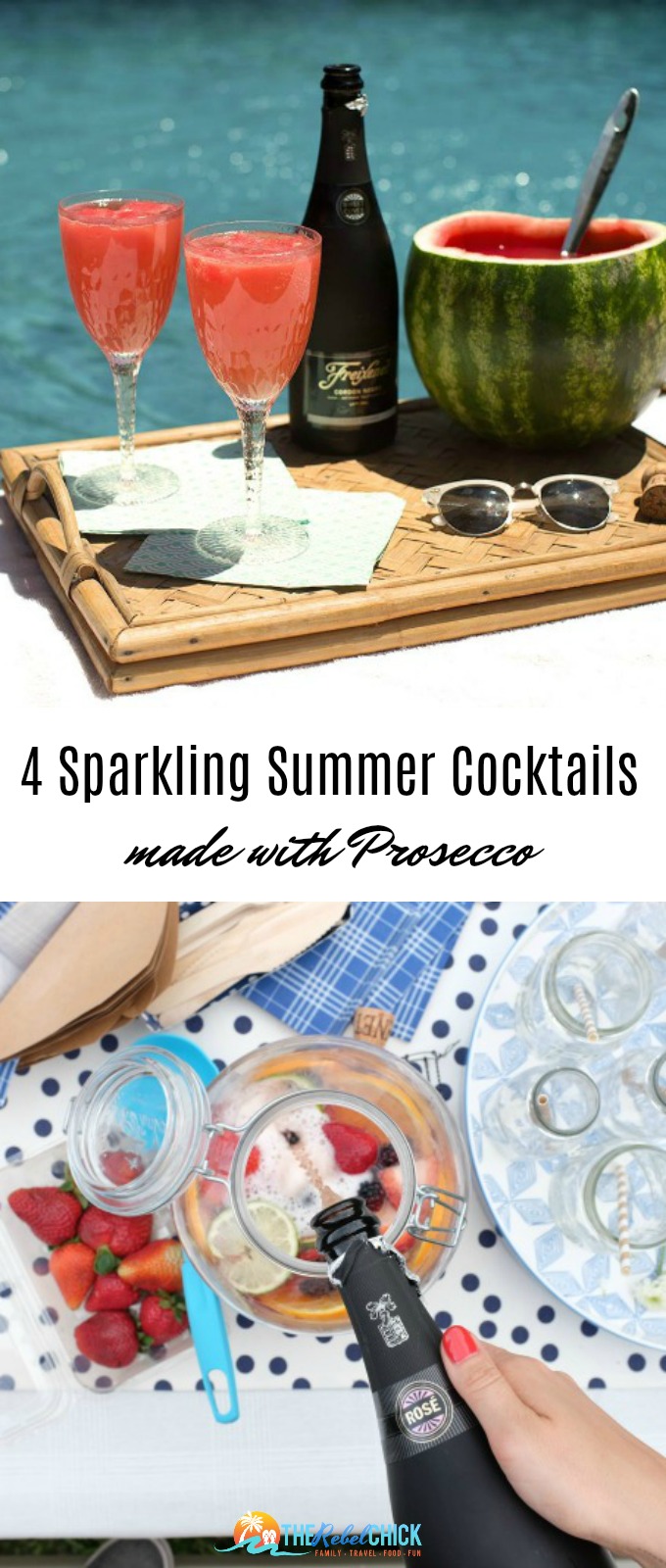 4 Sparkling Summer Cocktail Recipes Made with Prosecco