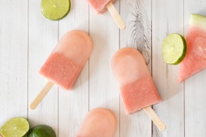 Summertime Watermelon Lime Popsicles Recipe