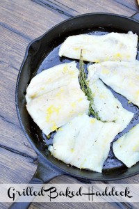 Grilled Baked Haddock