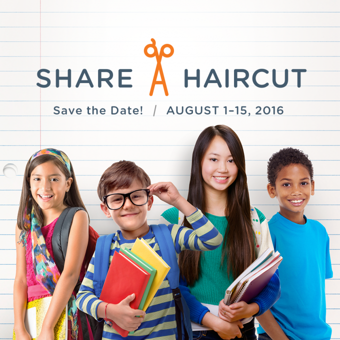 #ShareAHaircut With Hair Cuttery Through August 15th!