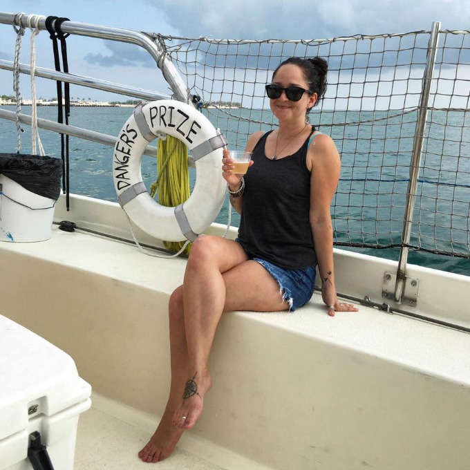Jenn Quillen on Danger Charters in Key West