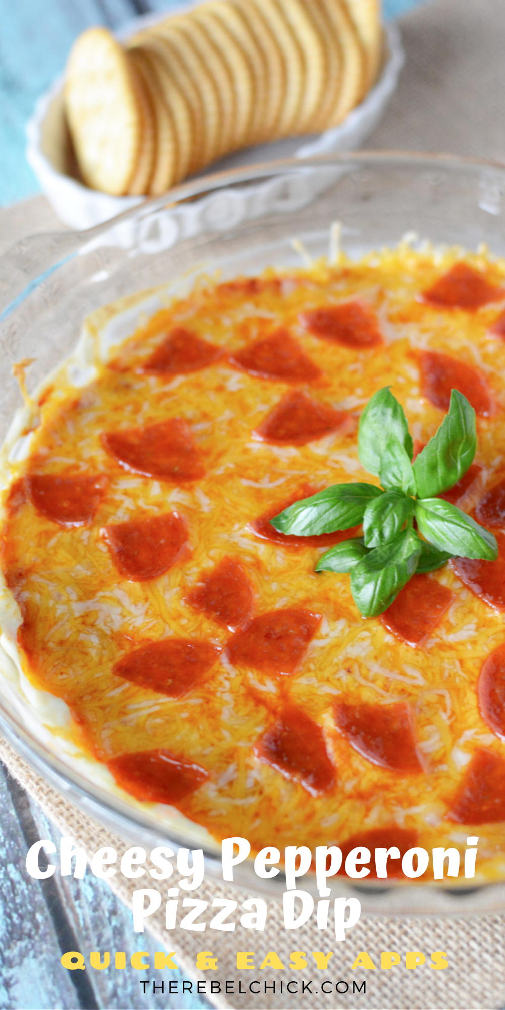 Cheesy Pepperoni Pizza Dip Recipe