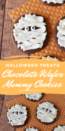 Chocolate Wafer Mummy Cookies Recipe