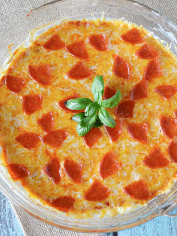 Pepperoni Pizza Dip Appetizer Recipe