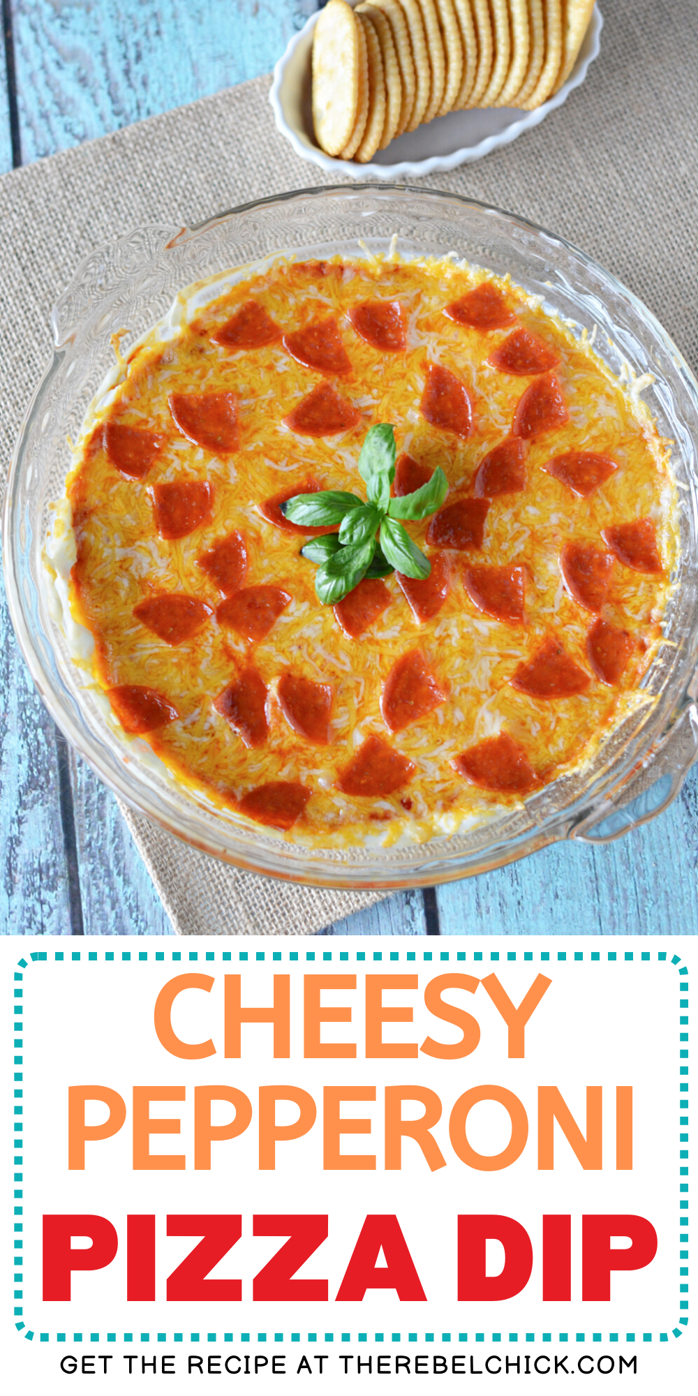 Cheesy Pepperoni Pizza Dip Recipe