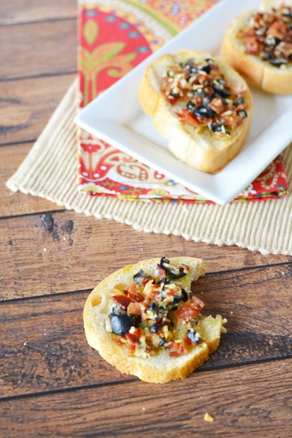 Bacon Garlic Appetizers - The Rebel Chick