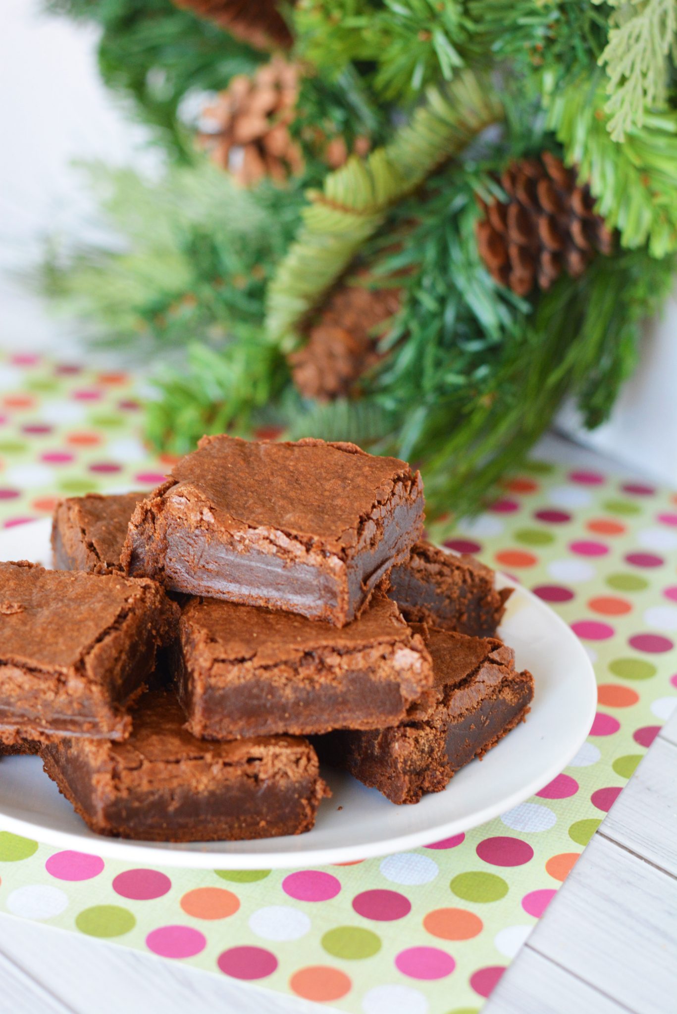 Chocolate Gingerbread Brownies The Rebel Chick