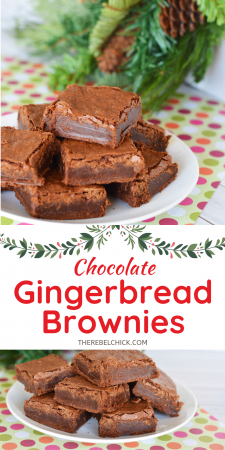 Chocolate Gingerbread Brownies Recipe