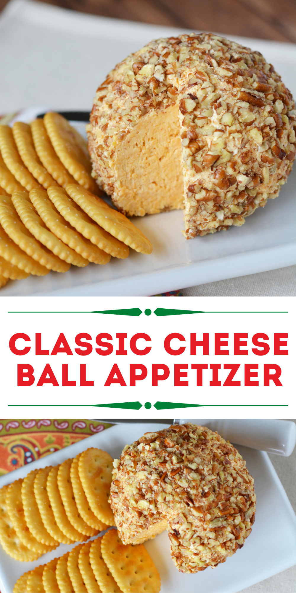 Classic Cheese Ball Appetizer Recipe