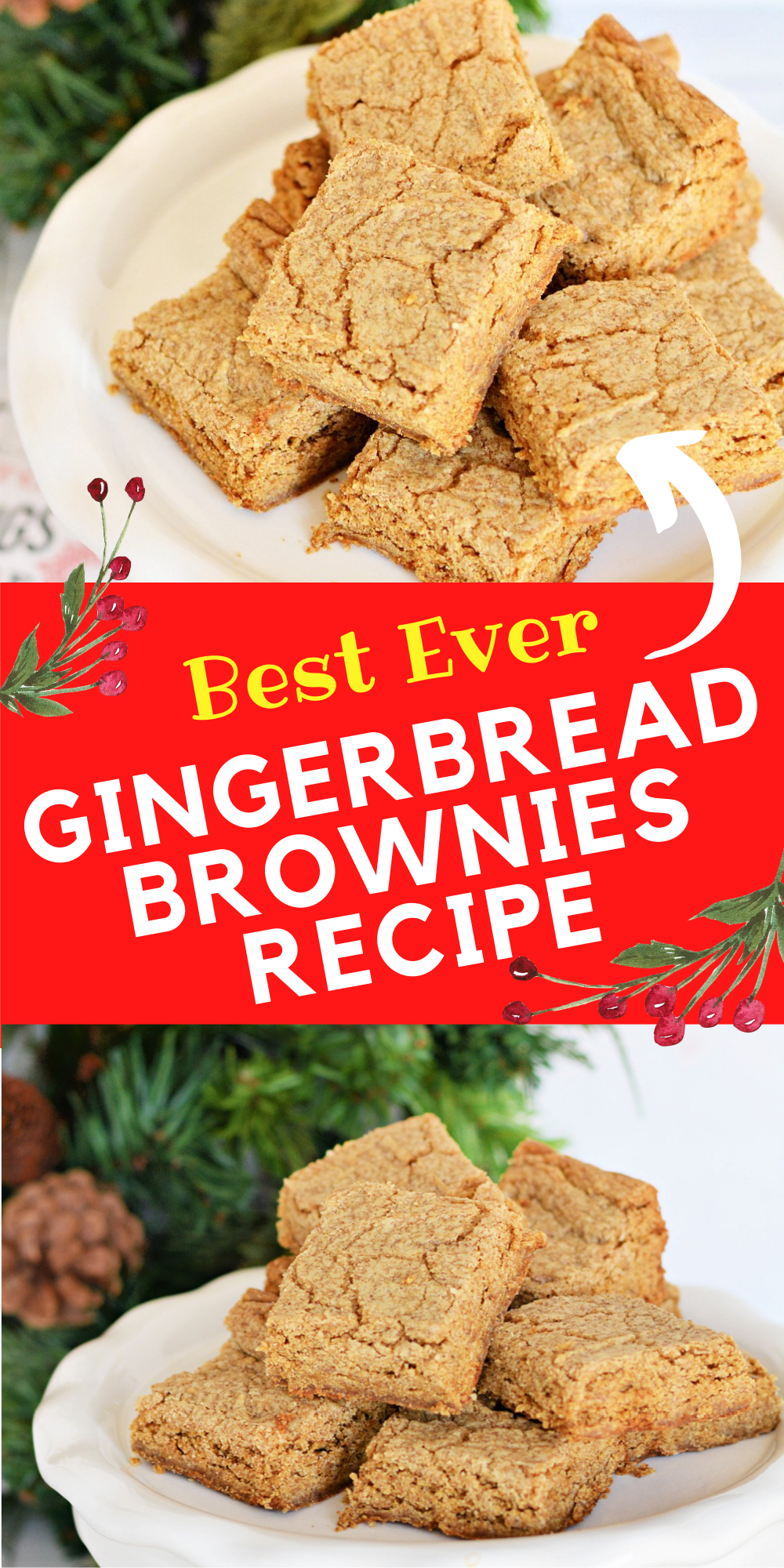Gingerbread Brownies Recipe