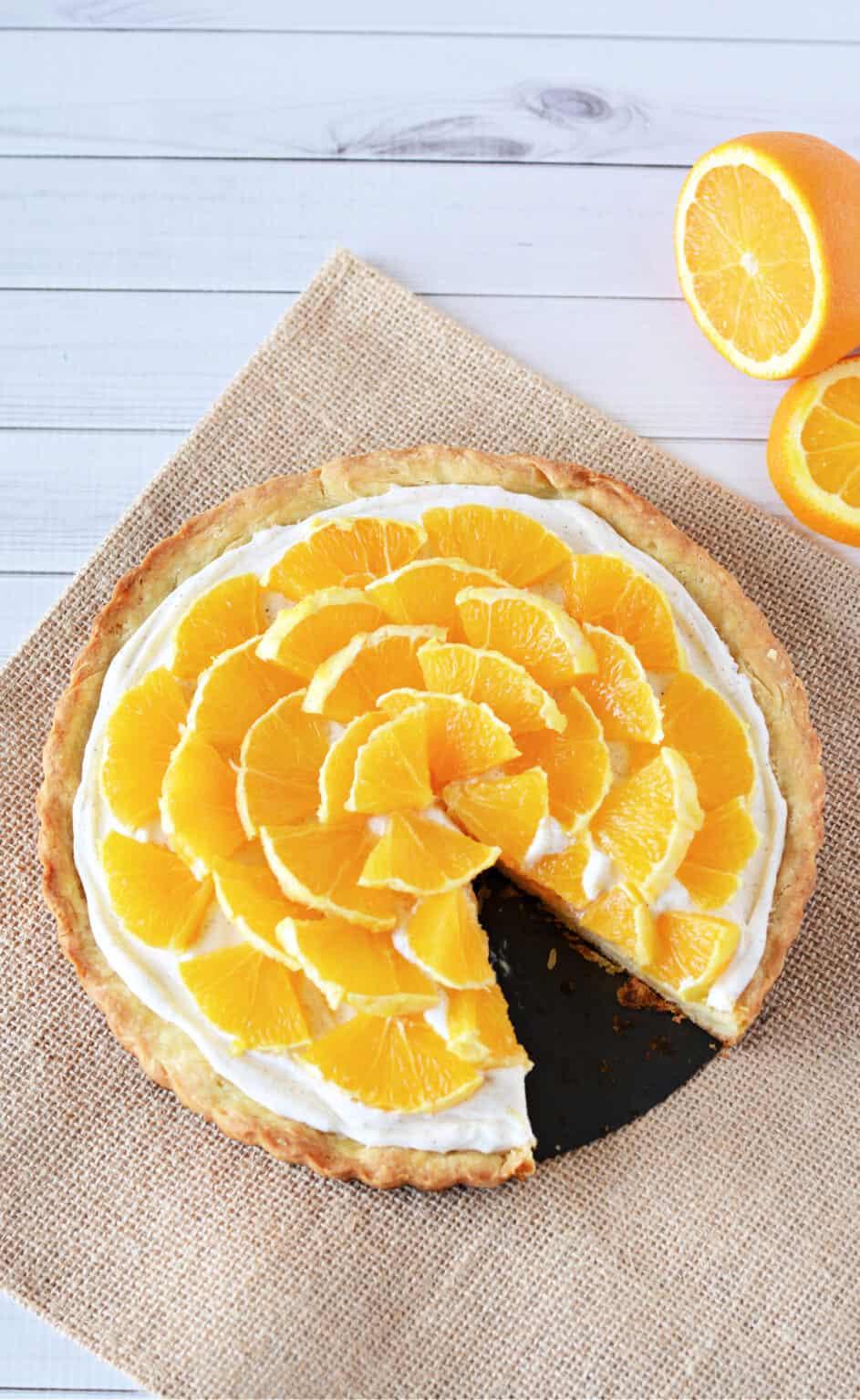 Orange Clove Tart- The Rebel Chick