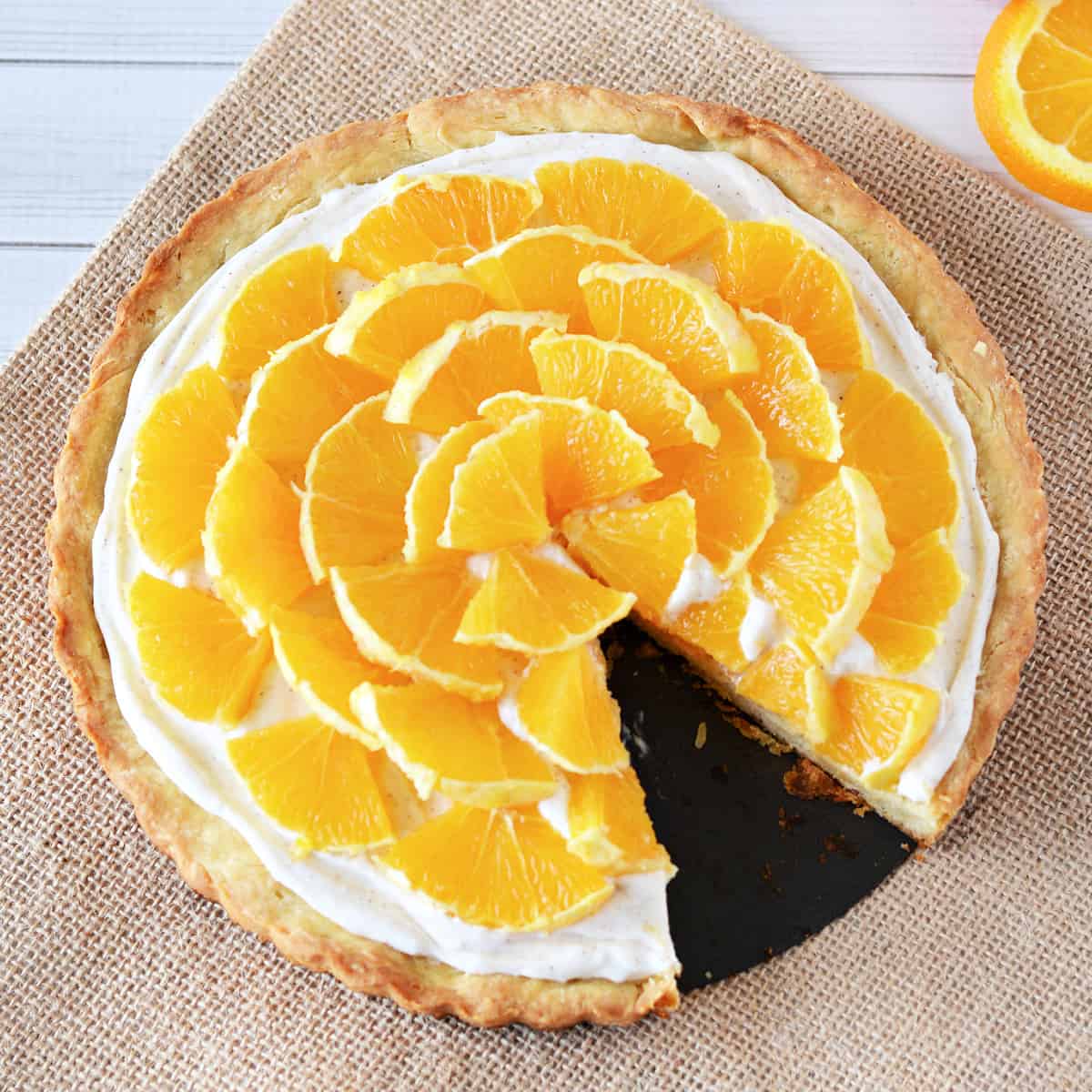 Orange Clove Tart- The Rebel Chick