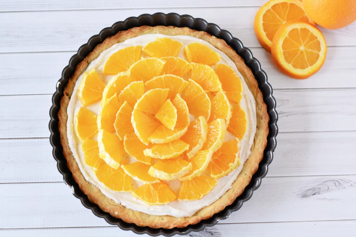 Orange Clove Tart- The Rebel Chick