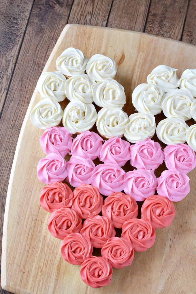 Valentines Day Heart Cupcakes Recipe