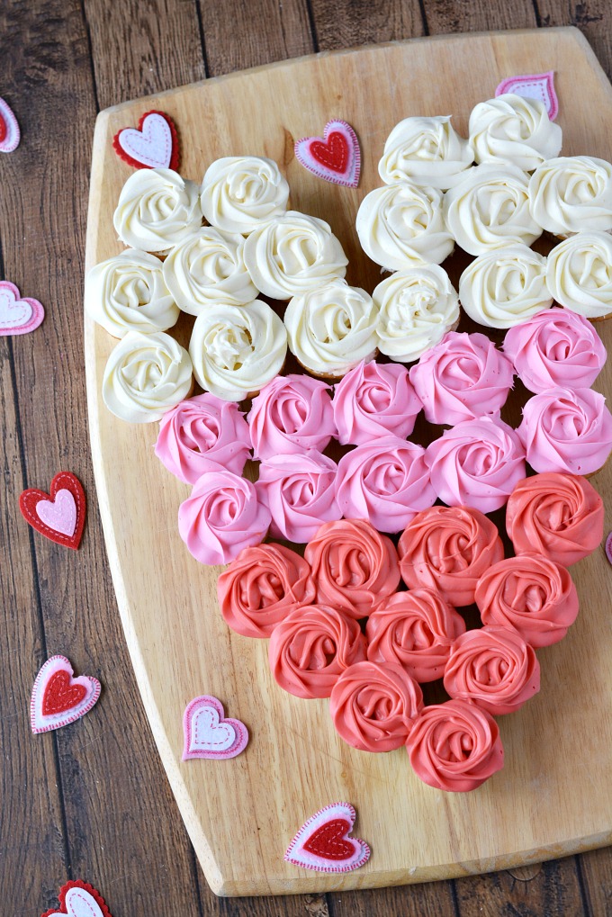 Valentine Cupcake Heart Recipe