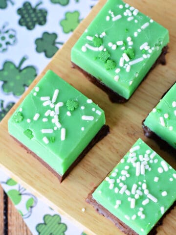 Saint Patrick's Day Baileys Irish Cream Fudge