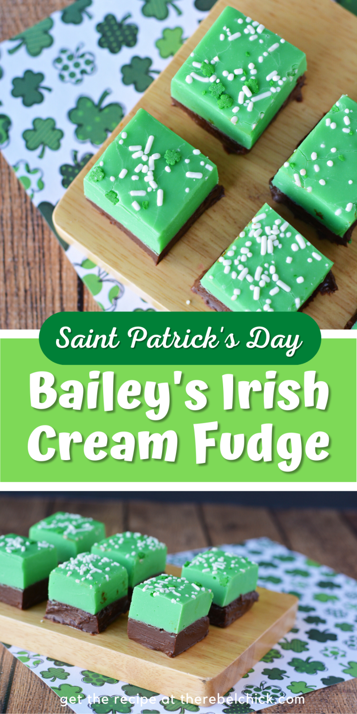 Baileys Irish Cream Fudge Recipe for Saint Patrick's Day