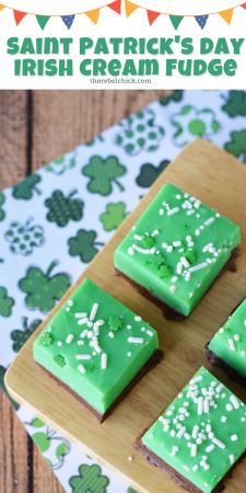 Saint Patrick's Day Bailey's Irish Cream Fudge Recipe