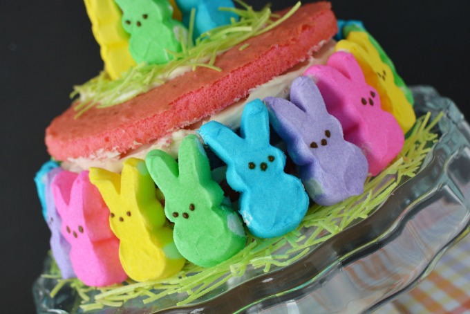 Bountiful Bunny Peep Easter Cake Recipe