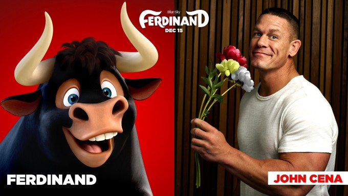 Keeping it authentic with #Ferdinand Star John Cena