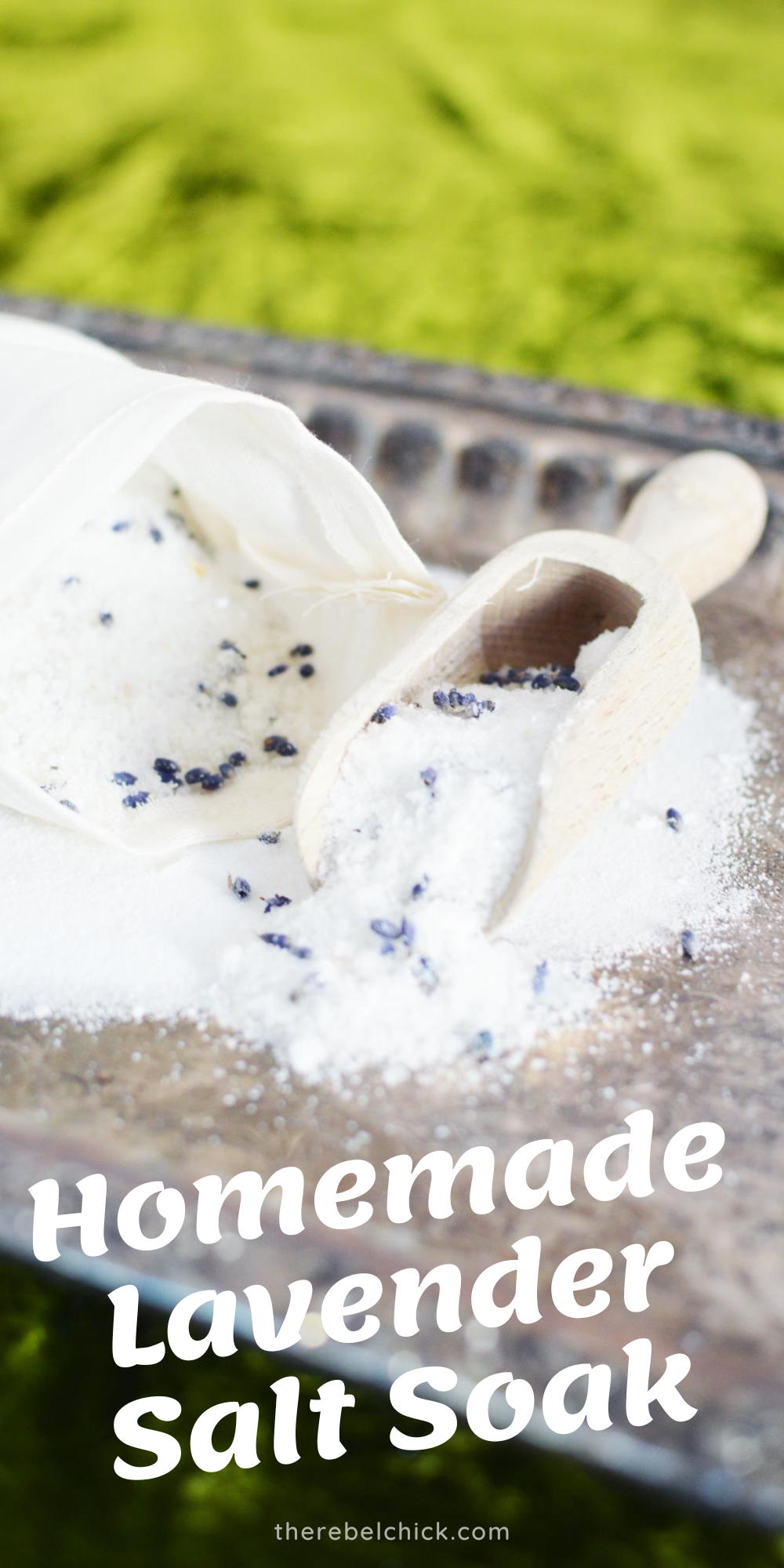 Homemade Lavender Salt Soak Recipe