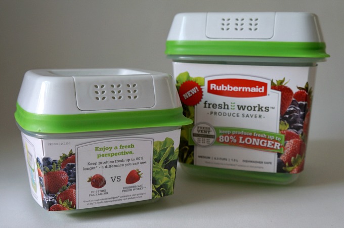 Keep Your Produce Fresher, Longer with Rubbermaid® FreshWorksTM  #FreshWorksFreshness