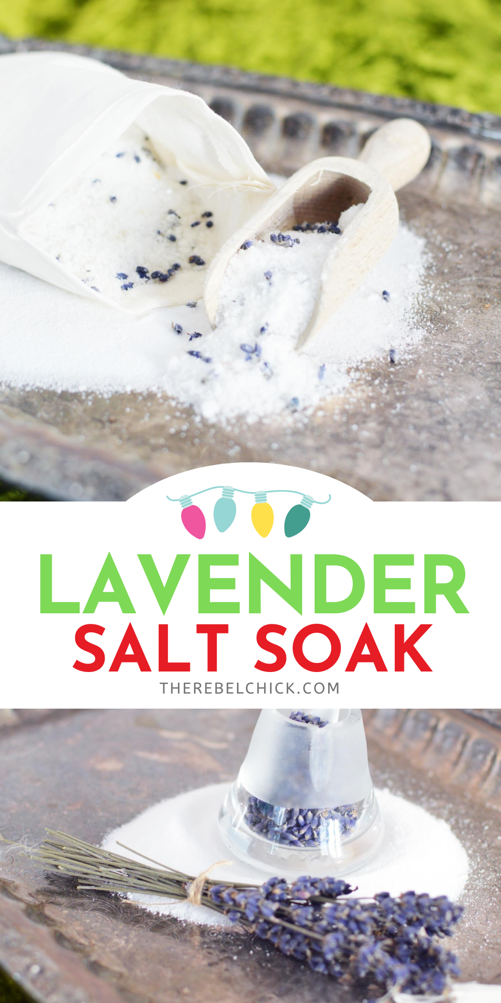 How to make your own Lavender bath salts