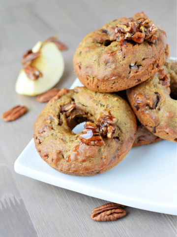 Candied Apple Pecan Donuts