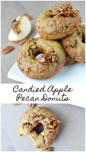 Candied Apple Pecan Donuts Recipe