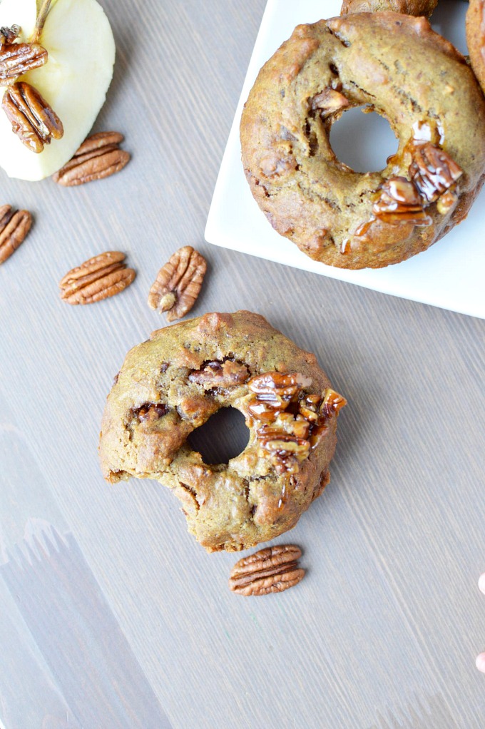Candied Apple Pecan Donuts Recipe