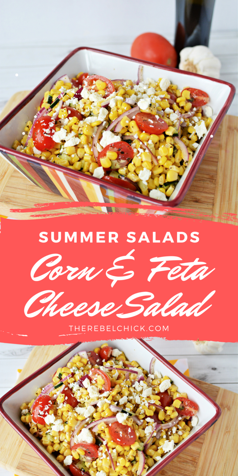 Corn and Feta Cheese Salad The Rebel Chick