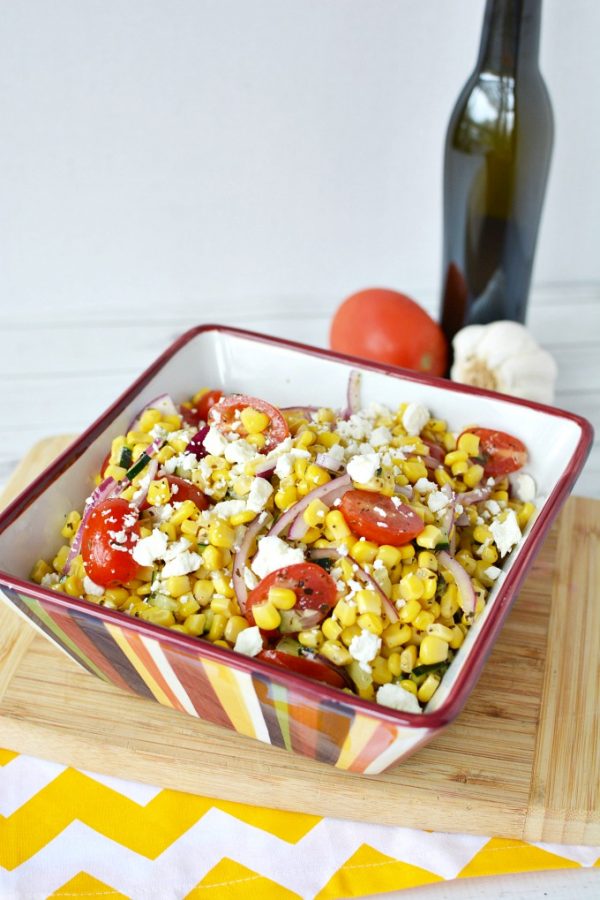 Corn and Feta Cheese Salad The Rebel Chick
