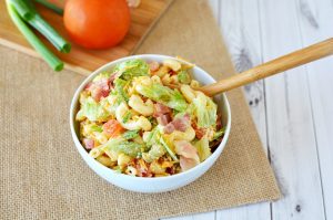Summertime Eats An Easy BLT Pasta Salad Recipe