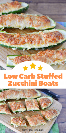 Low Carb Stuffed Zucchini Boats Recipe