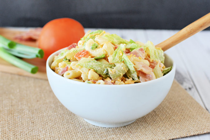 Easy BLT Pasta Salad Recipe - Easy Summer Salads