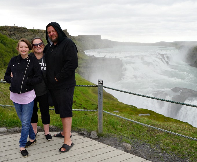 Fauquet family in Iceland