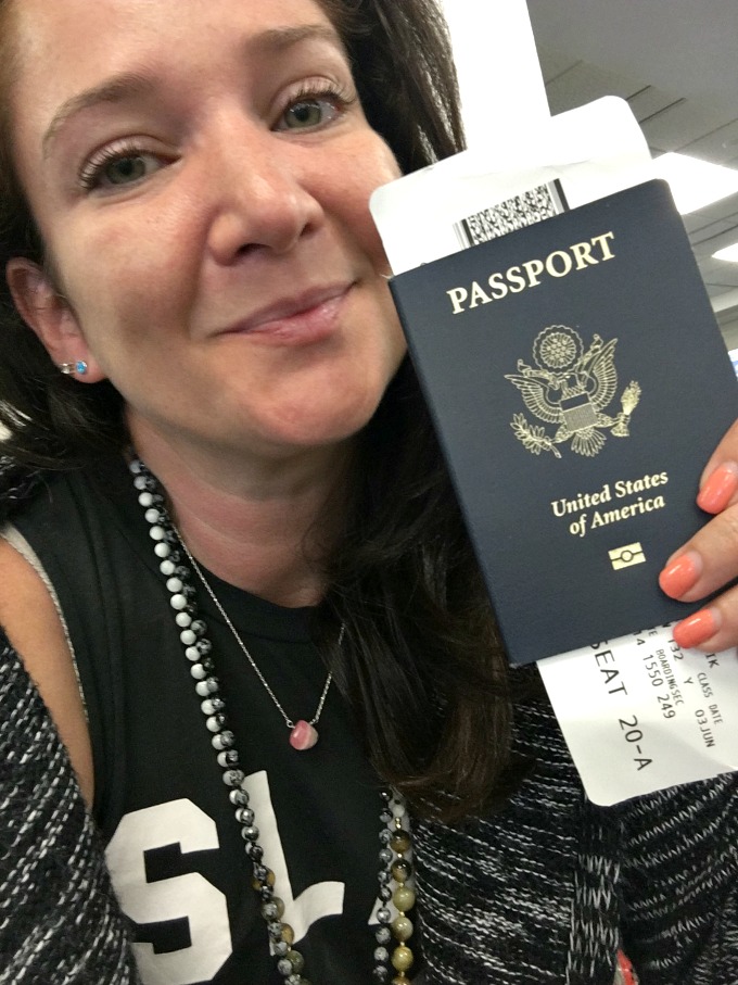 Jenn with Passport