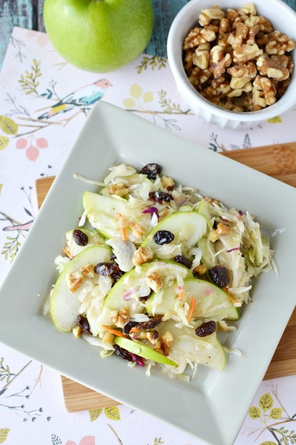 Apple Walnut Salad The Rebel Chick