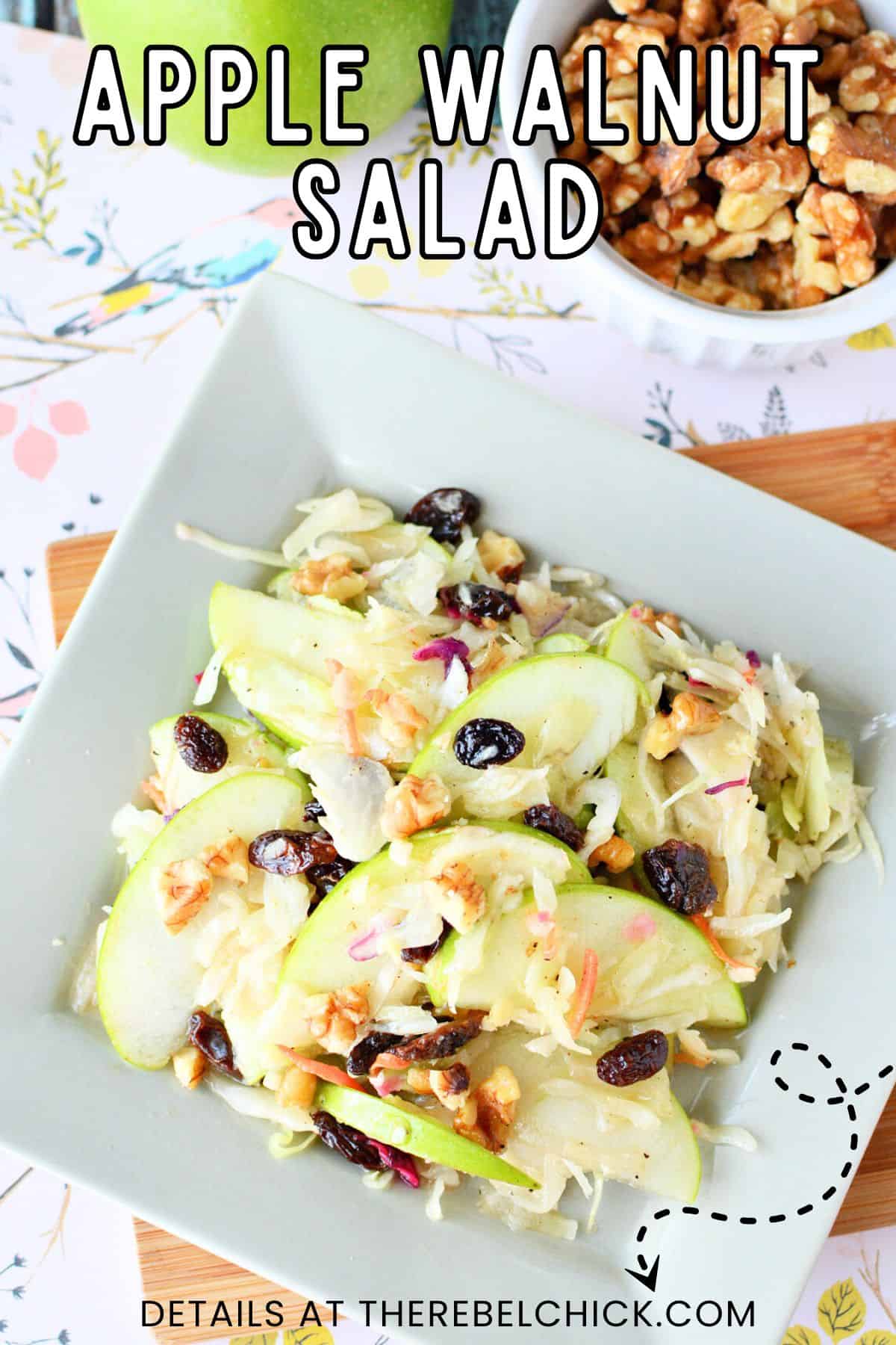 Apple Walnut Salad