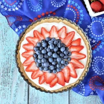Strawberry Blueberry Tart Recipe