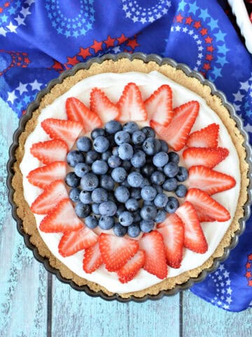 Strawberry Blueberry Tart Recipe